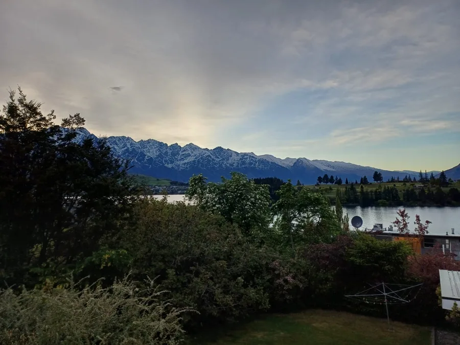 Dobré ráno ... u nás nad jezerem